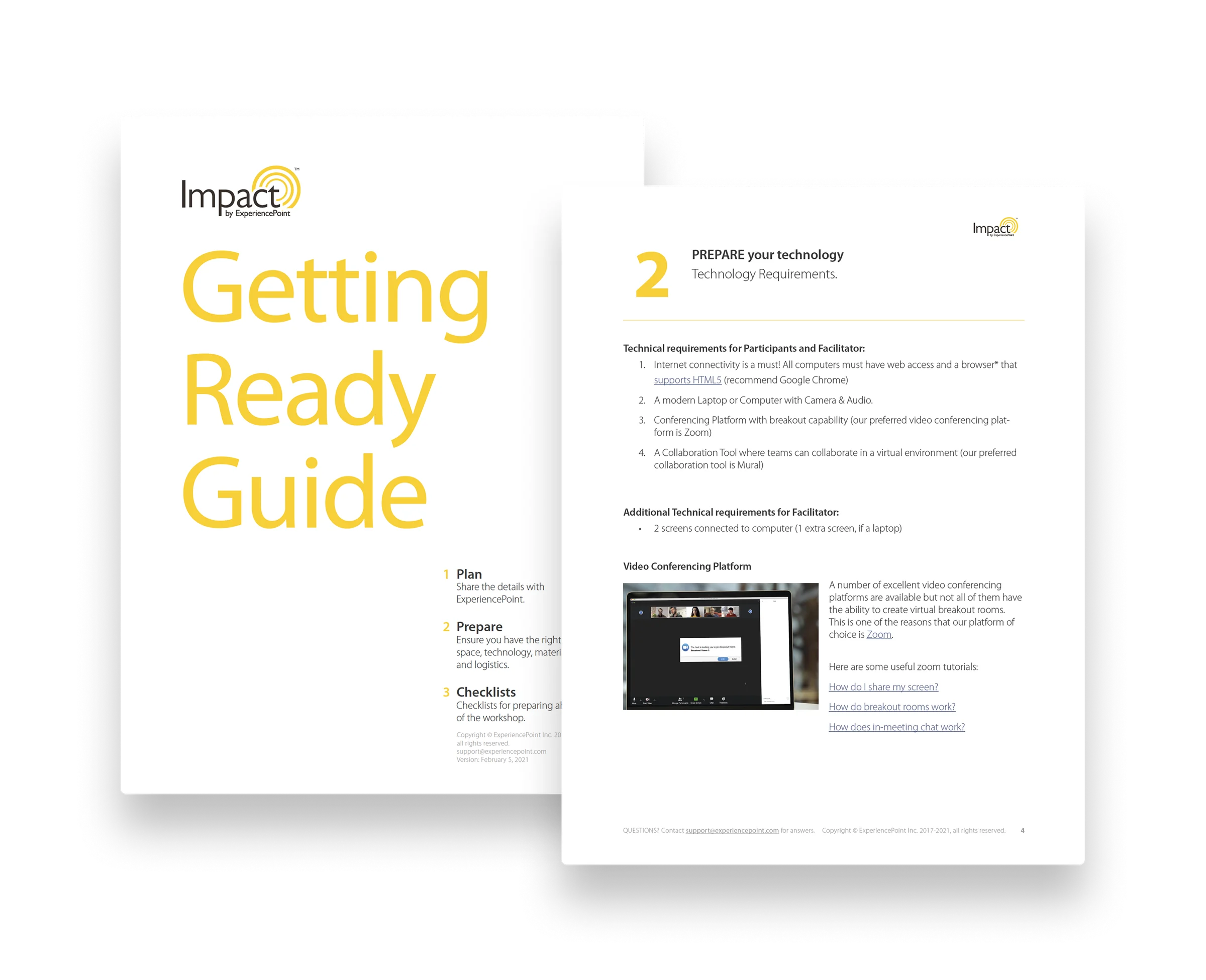 The Impact Getting Ready Guide — preparation materials for participants and facilitators